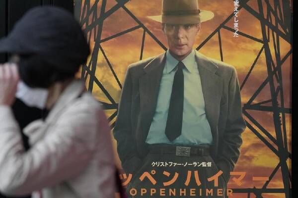 The premiere of Oppenheimer in Japan has been greeted with mixed reactions and high emotion. (AP PHOTO)