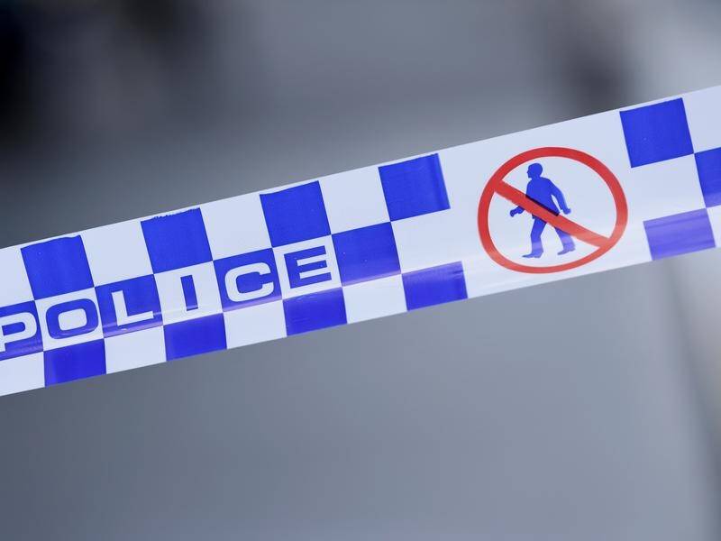 Nearby roads have been closed after a man's body was found floating in a lagoon in South Australia. (James Ross/AAP PHOTOS)