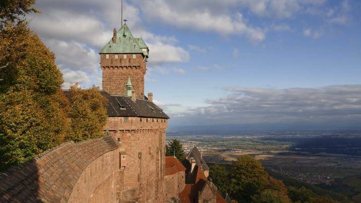 The castle of Haut-Koenigsbourg in Alsace, France. 
 Photo: iStock