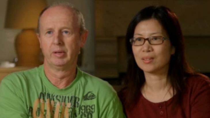 David and Wendy Farnell  aren't allowed to look after Pipah without another person present. Photo: Channel Nine