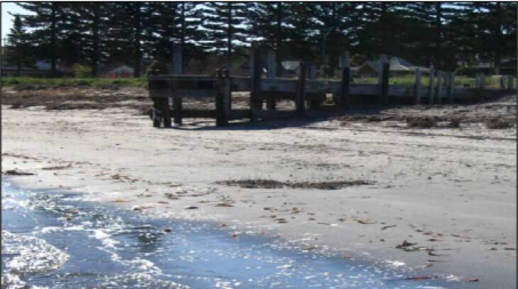 The Safety Bay yacht club "jetty".  Photo: Supplied 