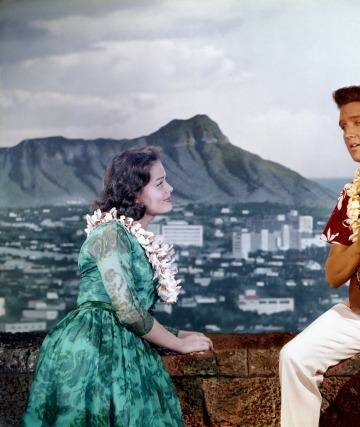 Elvis in Blue Hawaii. Photo: Michael Ochs Archives