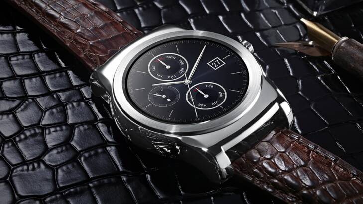 The LG Watch Urbane is designed to look like a traditional dress watch  Photo: LG