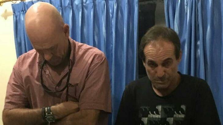 The pair were arrested in Bali in October. Photo: Supplied