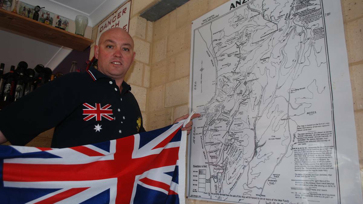 Esperance resident Brett Elson is set to travel to Gallipoli next year after successfully being drawn from a randomly-selected ballot.