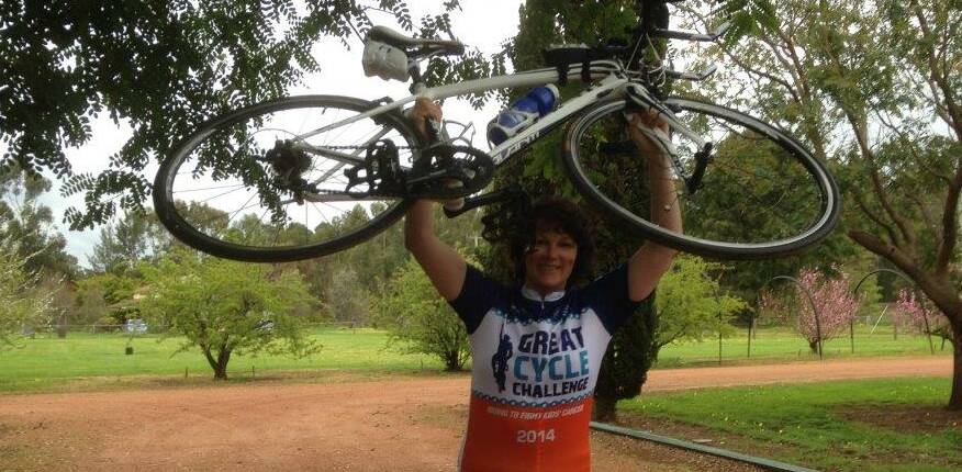 Susy Glenister is fighting fit in her quest to raise money for kids with cancer.