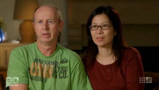 David and Wendy Farnell could face perjury charges for lying while under oath.  Photo: Channel Nine