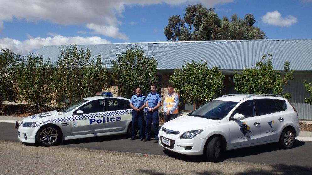 Acting Northam Police officer-in-charge Darrell Hagan said Northam police will be targetting hooning in the Wheatbelt. Photo: Timothy Williams/Avon Valley Advocate. 