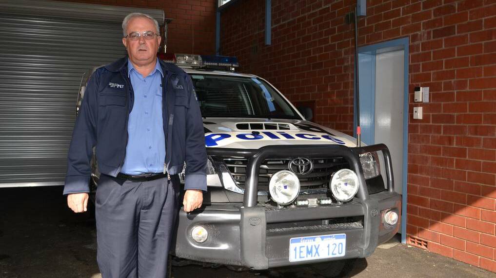 Collie police officer-in-charge Senior Sergeant Mike Dean said those left behind after a road death suffer for a lifetime. Photo: Collie Mail. 