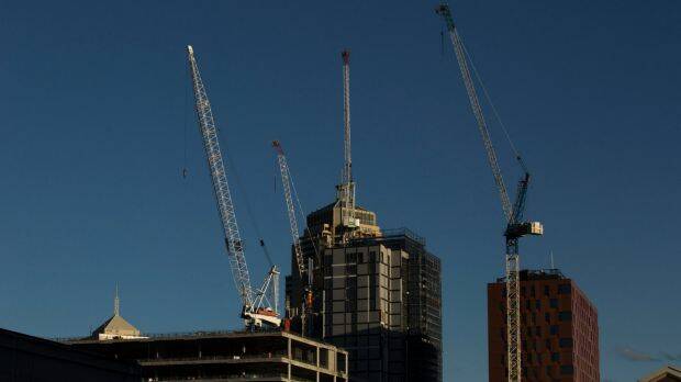 Economists at both CBA and UBS expect residential construction will slow over the coming years. Photo: Dominic Lorrimer