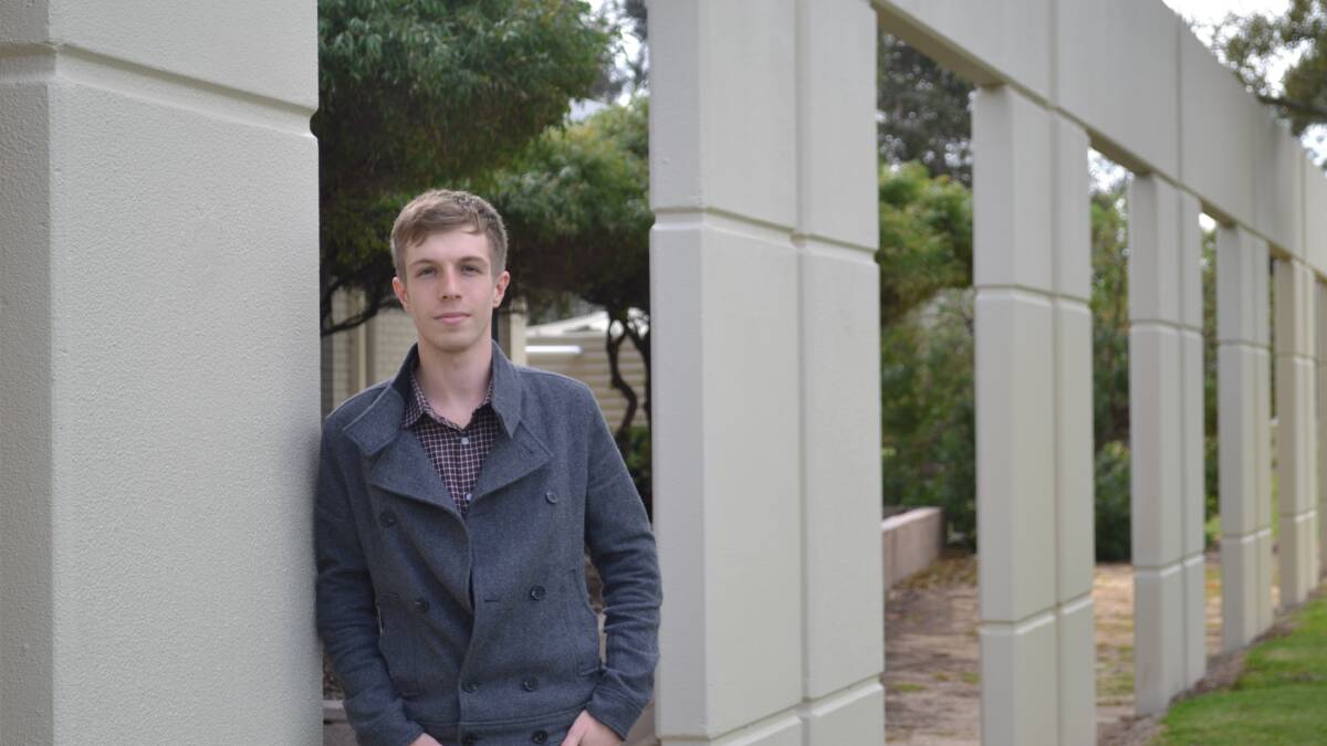 Young talent: Dawesville man Matt Rogers has been nominated for a 2014 PIanning Institute of Australia Award.