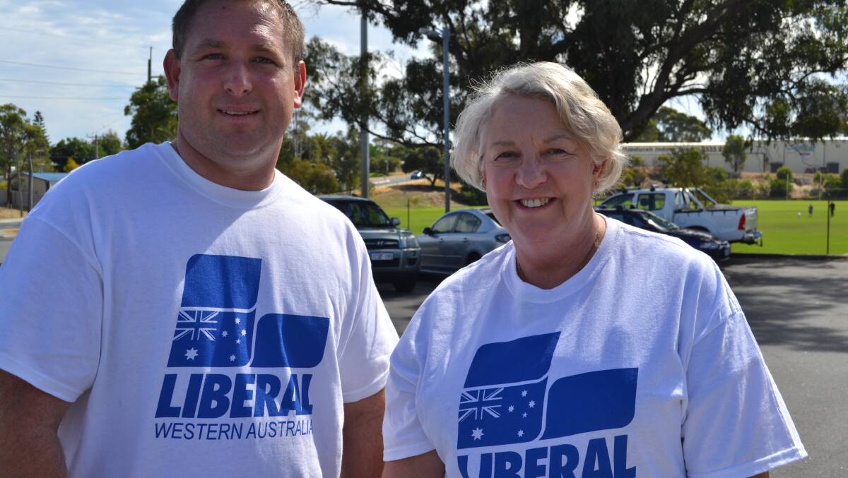 Liberal supporters in the Canning electorate. 