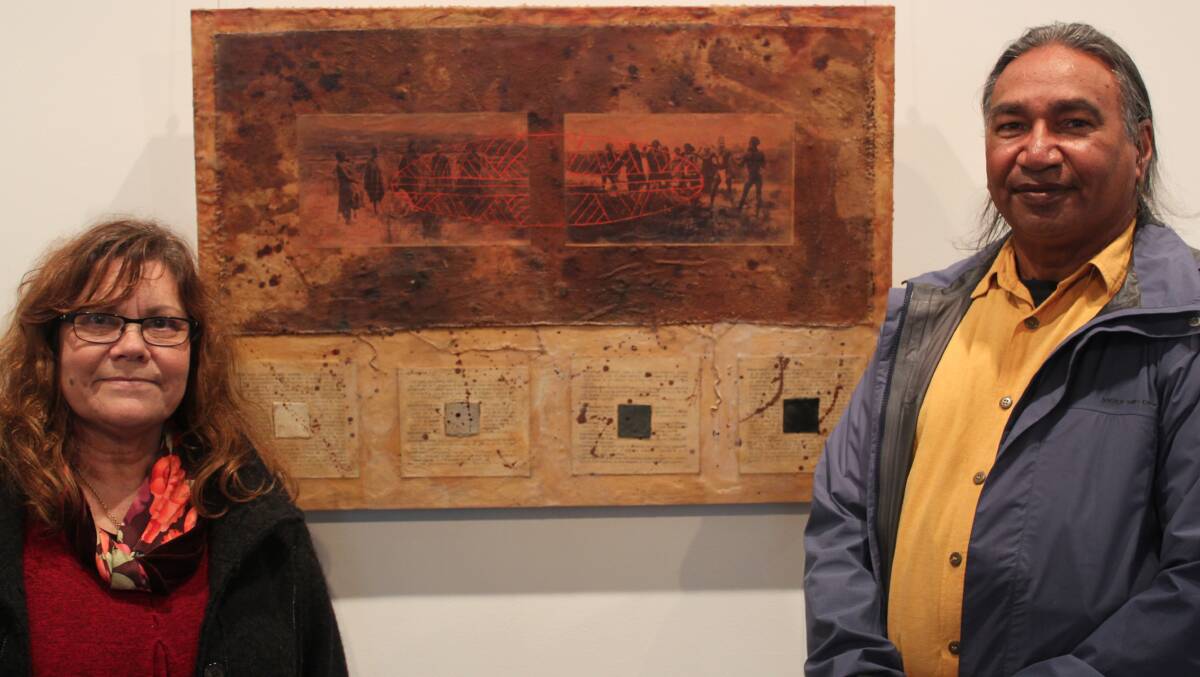 Noongar artist Sandra Hill is the winner of the 2014 award. 