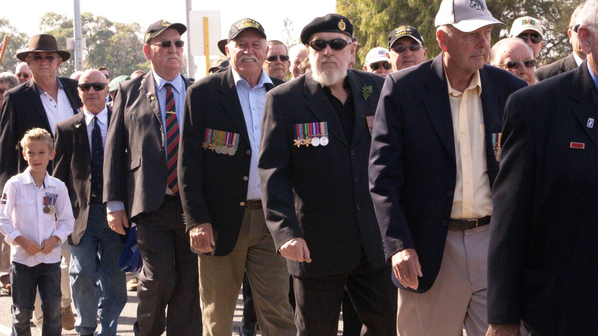 THOUSANDS of people attended Anzac Day services in the Peel region. Pics: Kate Hedley.