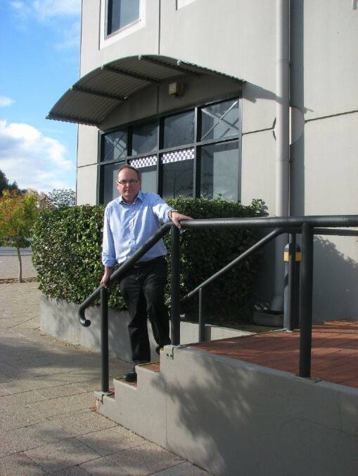 David Templeman outside Peel district office.