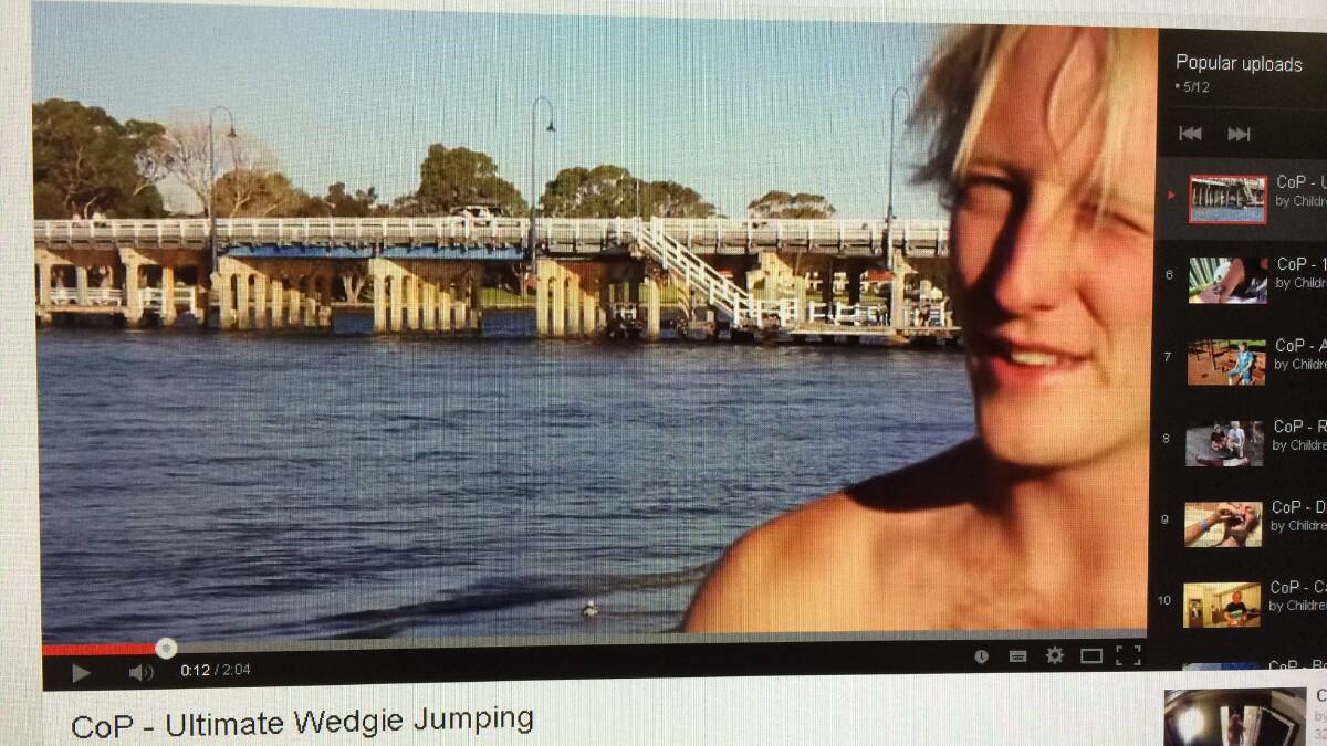 A SELF-styled stuntman has earned himself a spot on National Geographic’s Science of Stupid for his ‘bungee wedgie’ jump off Mandurah's old traffic bridge.