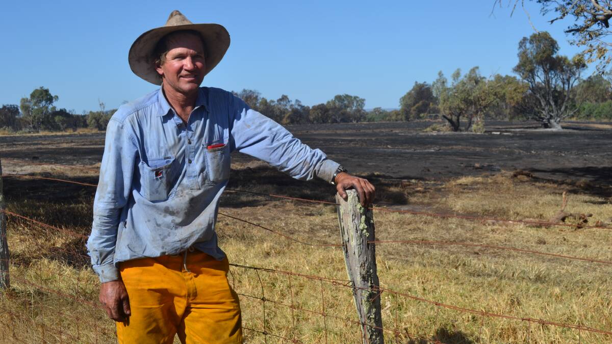 Wednesday’s Waroona fire almost saw Spencer Snell lose his family farm. 