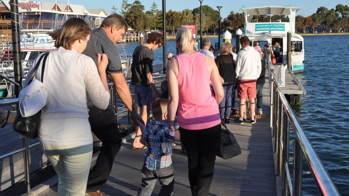 FUNDS raised through Mandurah Rotary Club's wishing well and generous assistance from Mandurah Cruises saw a group of children from the Make-A-Wish foundation enjoy a twilight cruise on Sunday evening.