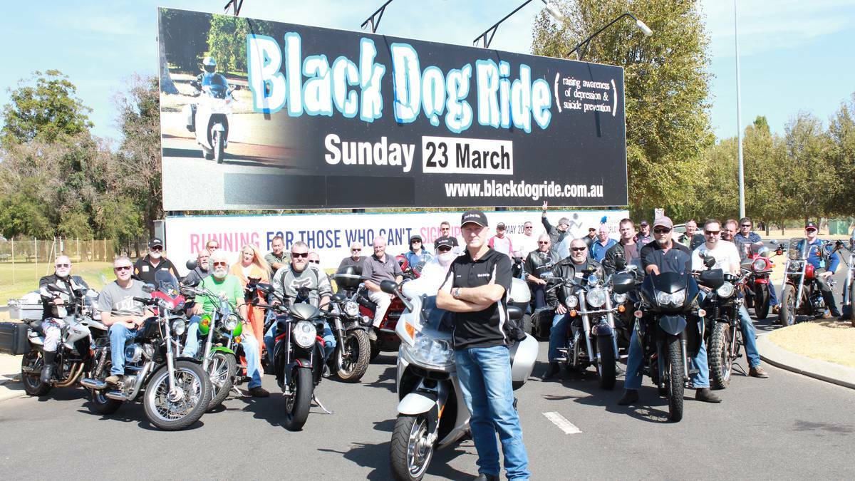 Black Dog Ride founder Steve Andrews will lead the charge for the one day event on March 22.