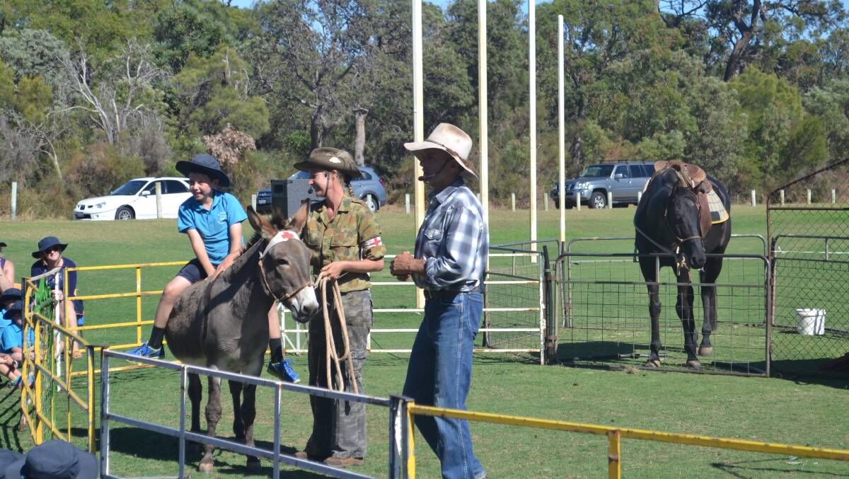 Riverside Primary School students learned about the Anzacs in an incursion on Monday.