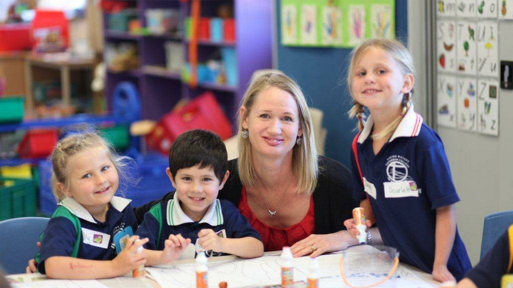 THE kindergarten students at Living Waters Lutheran College had their first transition day into pre-primary last month.