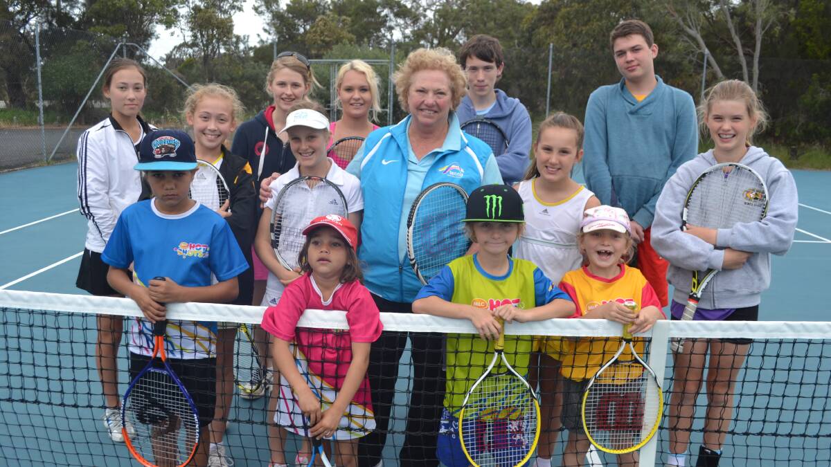FORMER world number seven ranked tennis player Lesley Hunt is determined to grow the game of tennis through her locally based tennis academy.