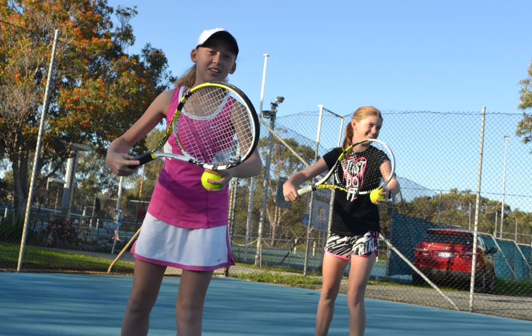 SOUTH Mandurah Tennis Club players Rachel Mellor and Haruka Smythe will come up against the best junior tennis players in the country when they take part in the Bruce Cup.