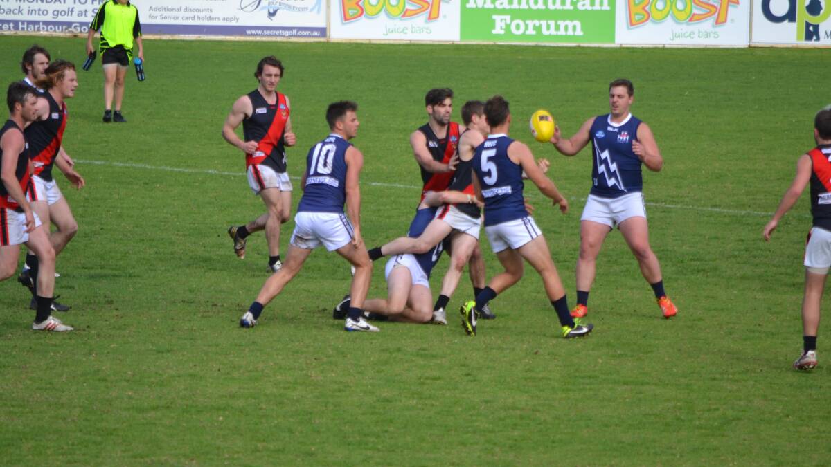 WAROONA narrowly defeated Halls Head in a see-sawing game to set up a preliminary final match-up with Mundijong after Pinjarra caused another upset.