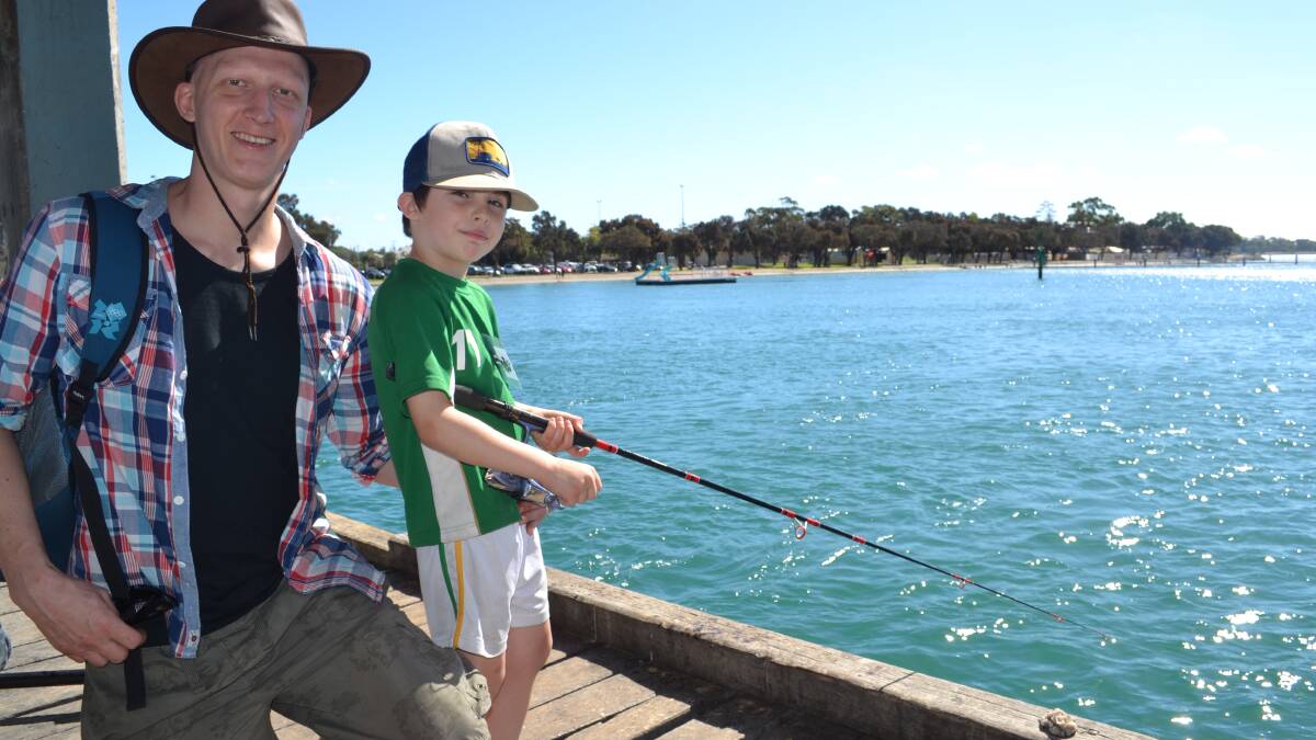 Local children took part in a fishing clinic hosted by the Mandurah Community Museum and the Mandurah Offshore Fishing and Sailing Club.