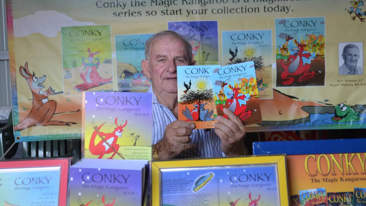Popular Australian children’s author Ken Holman has just released the fifth book in the Conky the Magic Kangaroo series.