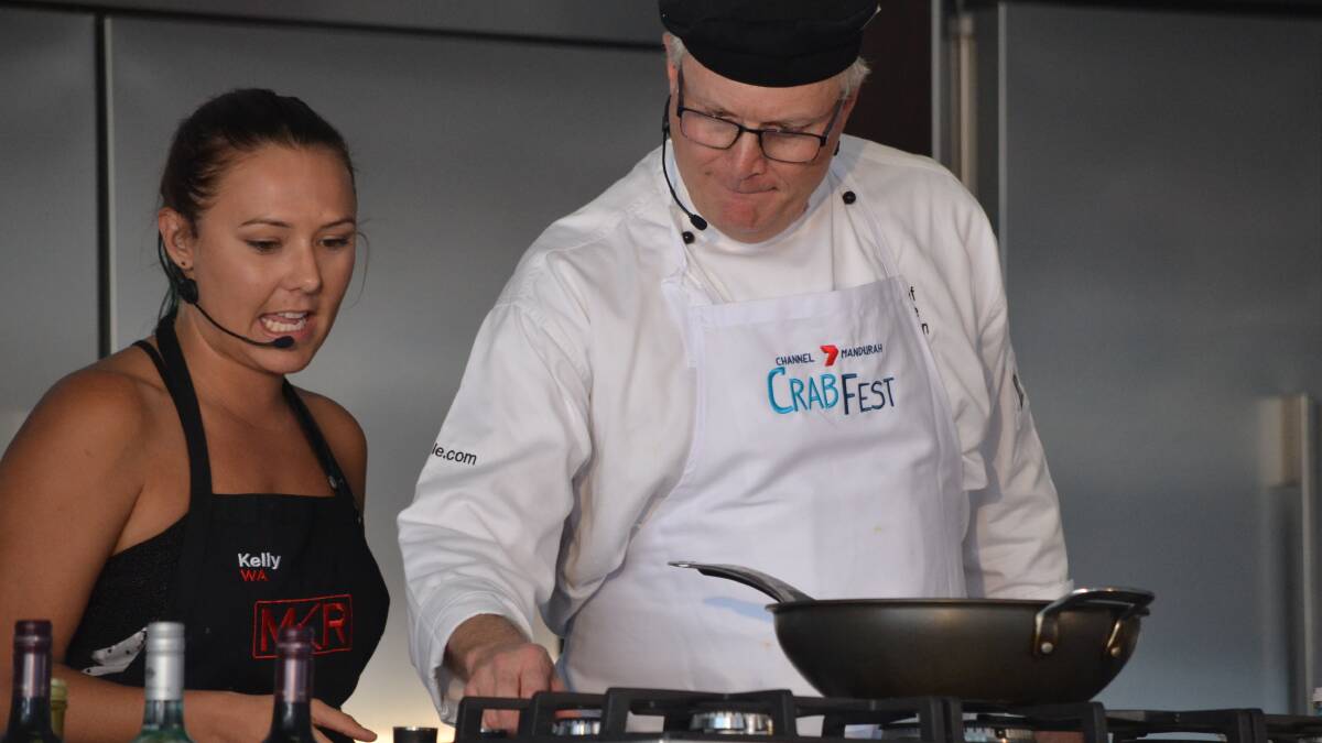 WA's My Kitchen Rules reality cooking show girls, Chloe James and Kelly Ramsay pulled crowds almost as big as long-time Aussie rock star Darryl Braithwaite.