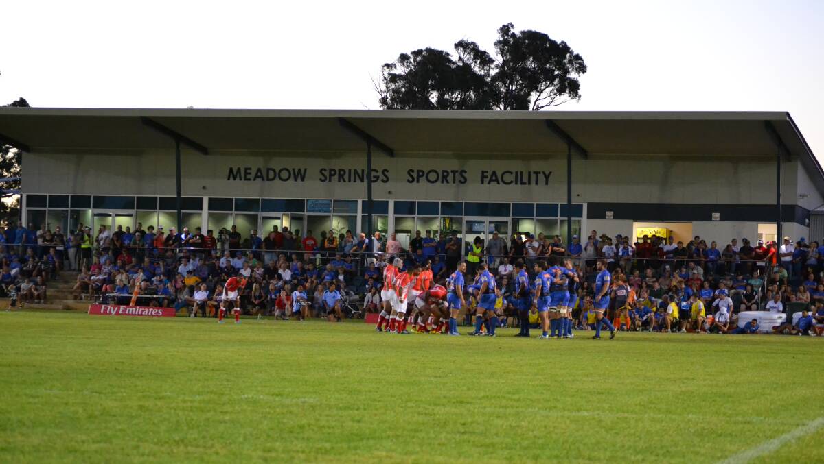 Meadow Springs Sports Facility. 