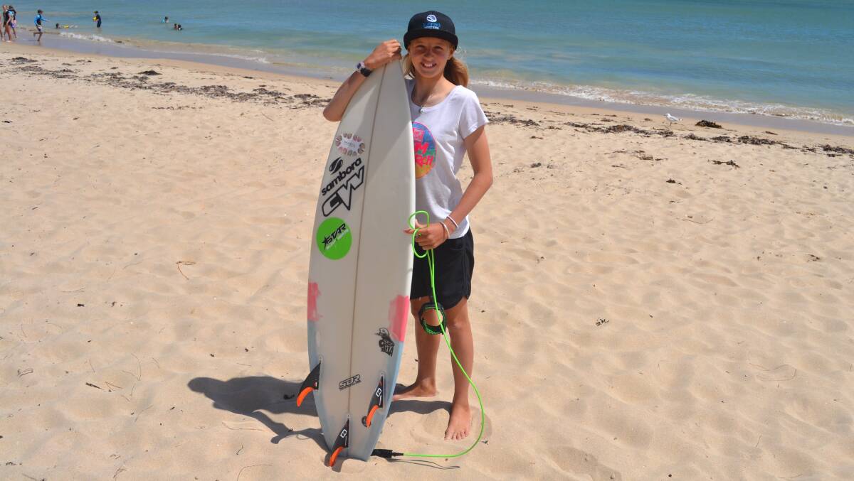 Mandurah surfer April McPherson has her sights set on more state titles after claiming the Peel region’s Emerging Regional Junior Sports Star award.