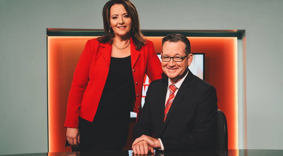 TUNED IN: The half-hour GWN7 News bulletin, which airs 5.30pm on weekdays, is presented by veteran anchorman Noel Brunning and weather presenter Shauna Willis.
