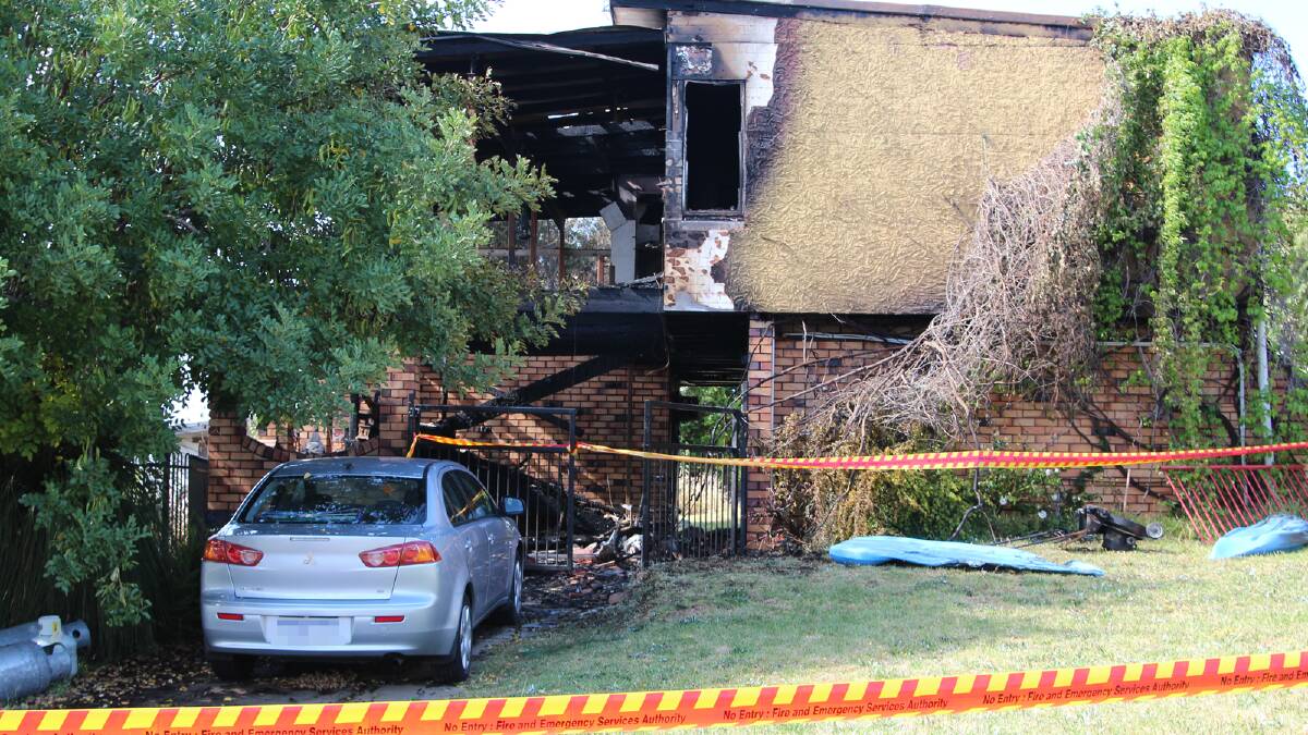 A family has been left devastated after their home was gutted last night.