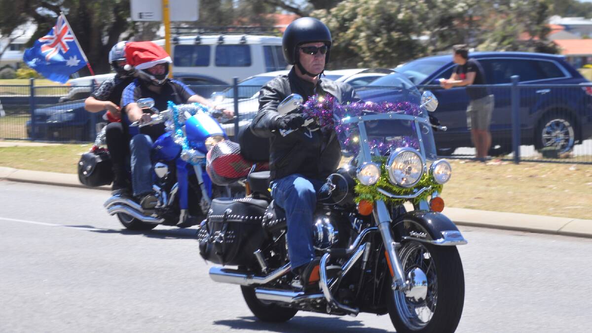 HUNDREDS of bikers took to the streets of Mandurah today for the annual charity toy ride.