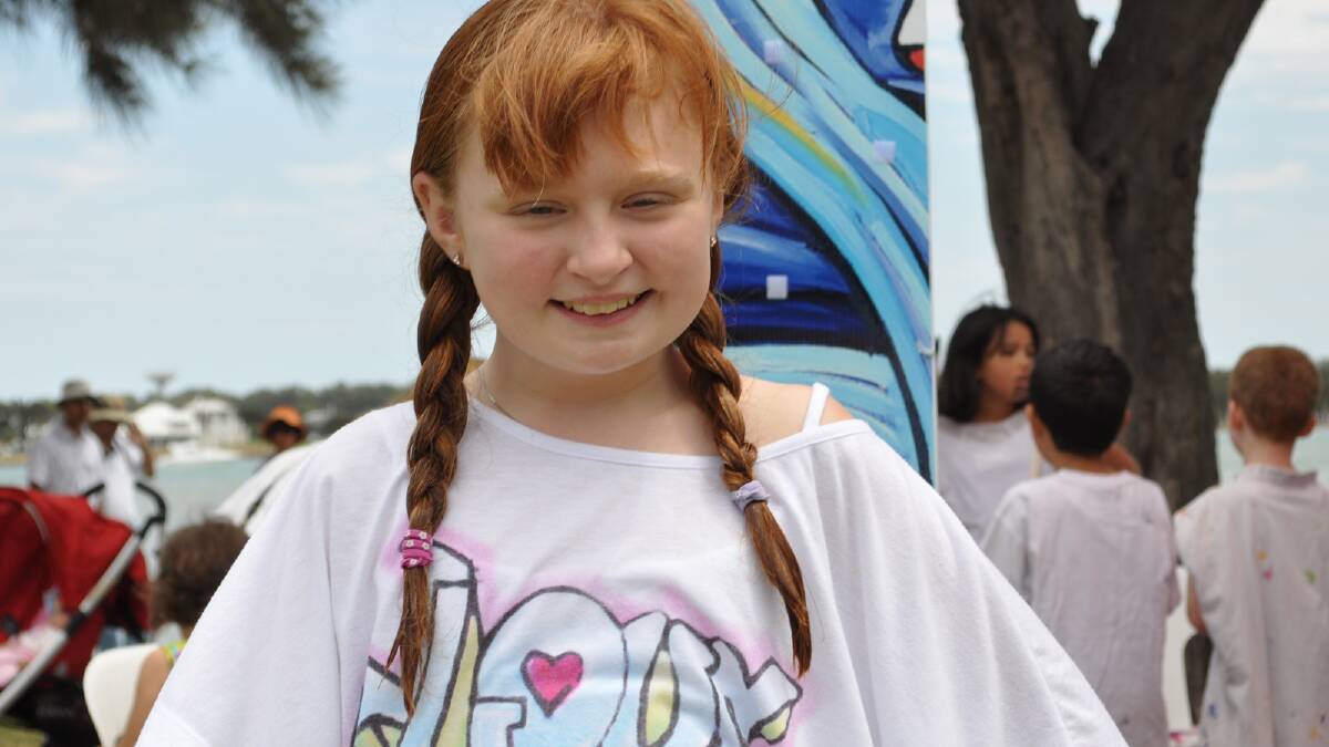 HUNDREDS gathered at the foreshore on Sunday for the Children's Festival.
