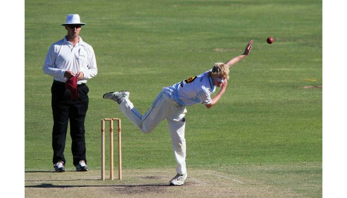 Sixteen-year-old leg spinner Kyle Gardiner is impressing on the State cricket stage.