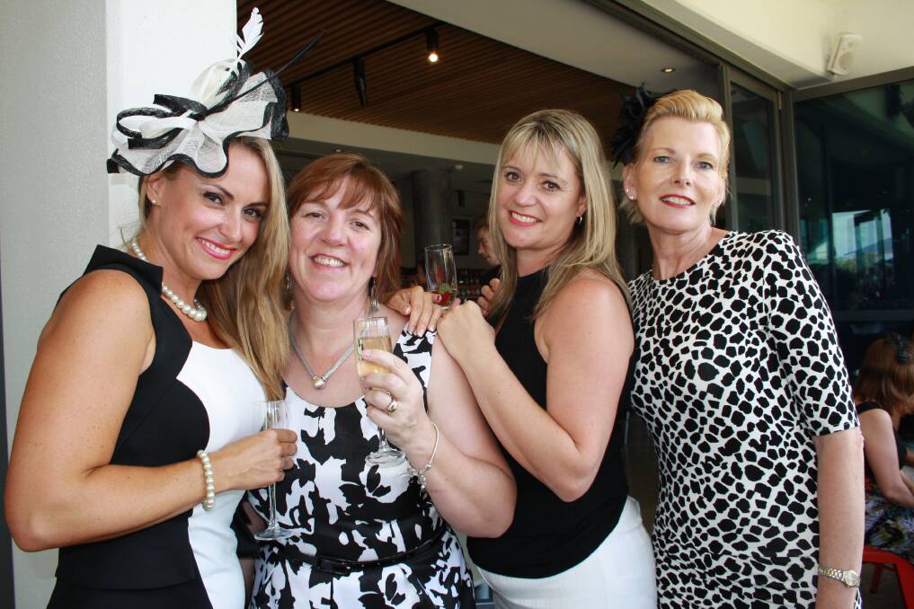 Sharli Reid, Barbara Nugent, Donna Featherstone and Debbie Alonzo at M on the Point.