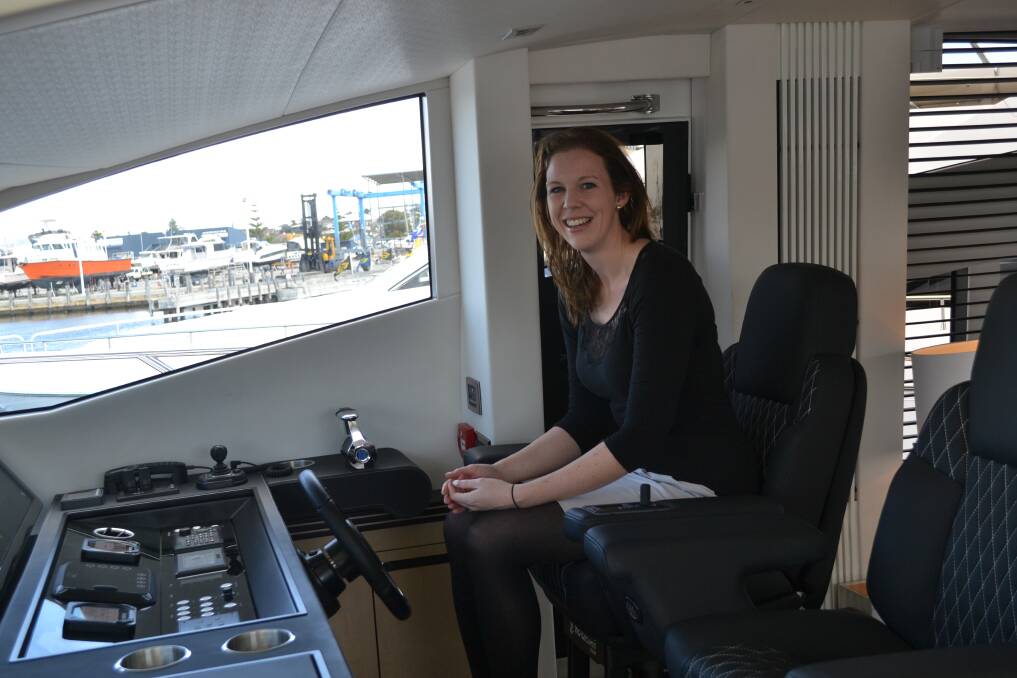 Mandurah Mail editor Catherine Botman was given an exclusive tour of the stunning new 80 Sport Yacht, worth an estimated $6.7m.
