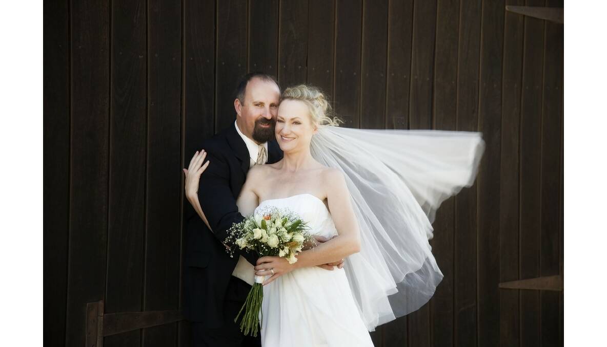 Andrea Wilson and Philip Day married on March 17. 