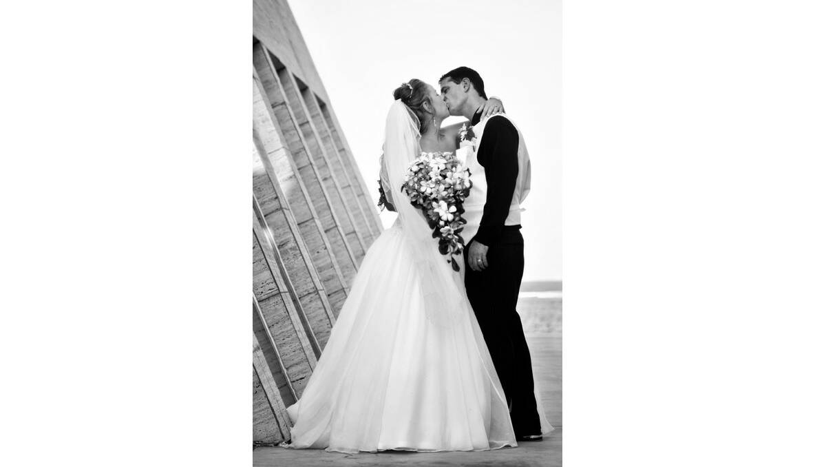 Chloe Ballinger and Zac Bosveld married on June 16. 