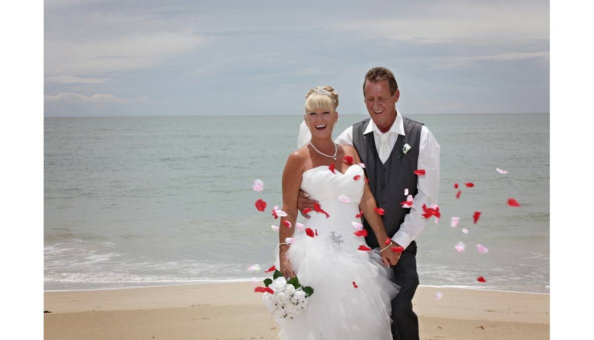 Kimberley Ellery and Rick Postans married on December 12.