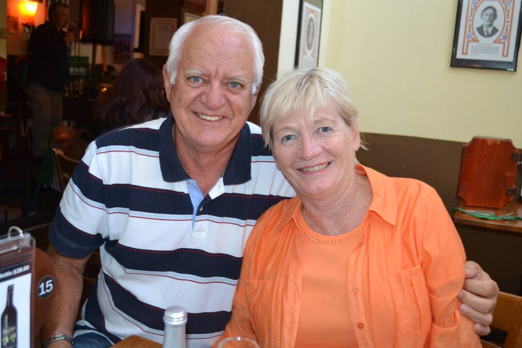 Bob and Jennie Elkington at Friar Tucks.