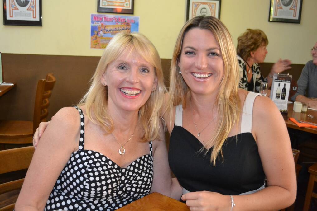 Penny and Hollie Crittall at Friar Tucks.