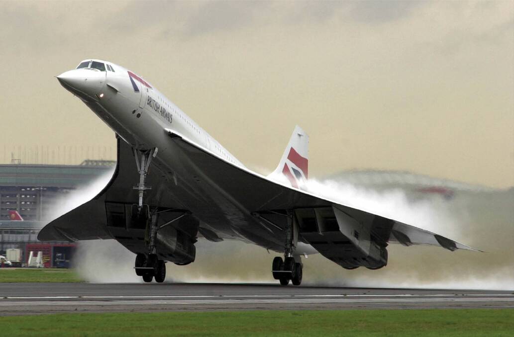 2003: It was the end of an era for Concorde, landing at Heathrow Airport from its last commercial flight.