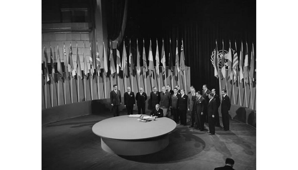 1945: United Nations Organisation (UN) is formed. 