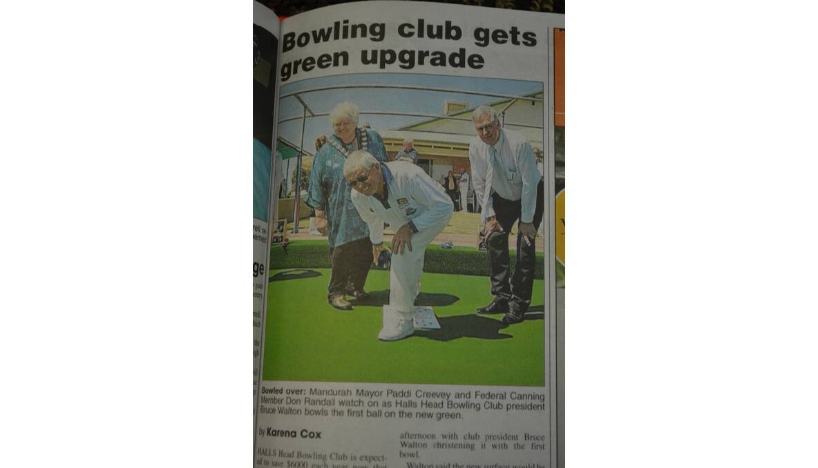 2009: The Halls Head Bowling Club recieved a $251,000 upgrade.