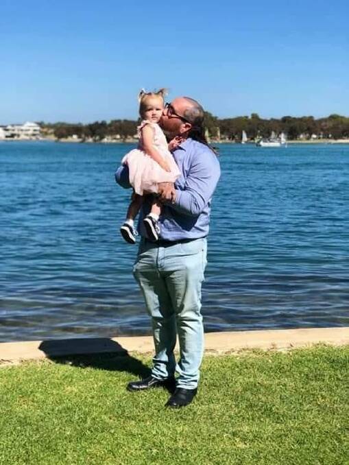 IMPORTANT: Ryan Allen said if it wasn't for Lifeline he might not be here for his little girl today. Photo: Supplied.