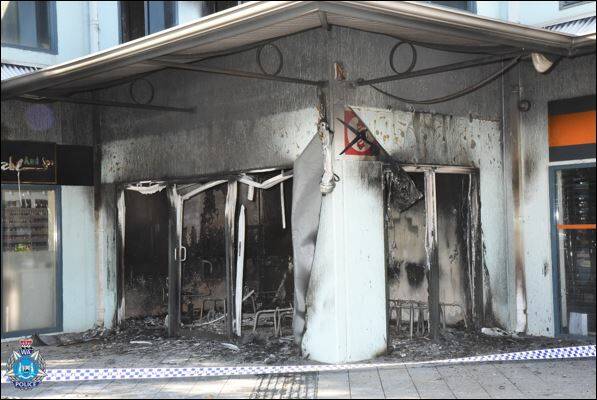 INVESTIGATION: Police are looking into a possible connection between two property fires. Pictures: WA Police.